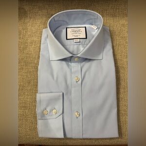 (NWT) Charles Tyrwhitt Sky Blue Dress Shirt